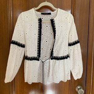 Women’s Eyelet Blouse